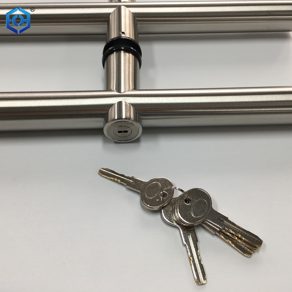 Manija de puerta de bolsillo con cerradura