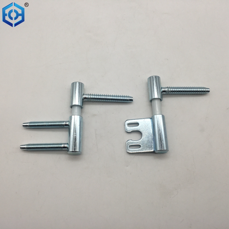 puerta de piso de vidrio con bisagras