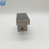 Manijas de puertas de vidrio de baño de acero inoxidable sólido.