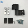 Puerta de aluminio negro y ventana Hardware Ventana de hardware Bisagras de puente roto Bisagras de puerta de PVC