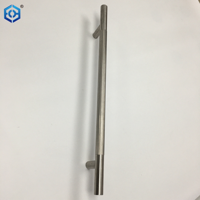 Barra t de nugo Mango de lat&oacute;n antiguo