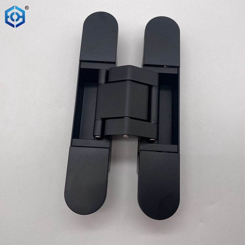 Aleación de zinc 3D ajustable invisible bisagra oculta zama bisagras de puerta escondidas