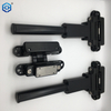 Aleación de zinc negro 3D ajustar ajustable ajustado bisagra oculta 150 kg