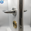 TUBO DE Forma de caída de acero inoxidable Manija de puerta hueca del ángulo recto