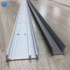 Sin pista de puerta corredera oculta perfil de la puerta fantasma de la puerta del marco delgado de aluminio Puerta corredera de aluminio Perfil