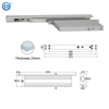 Aluminio Ultrathing Anti-Fire Hidráulico 23 mm Slim Puerta oculta con 25-45 kg