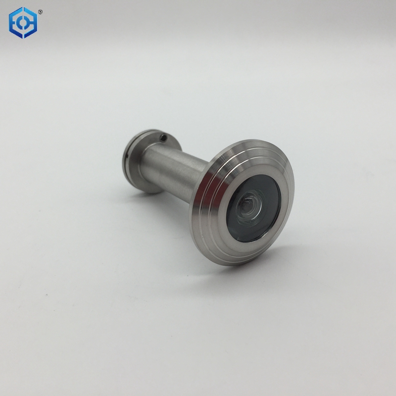 Mirilla de puerta de acero inoxidable con cubierta de privacidad resistente, reemplazo de mirilla de puerta para hogar, oficina y hotel