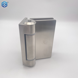 Acero inoxidable de 90 grados de vidrio a la pared Bisagra hidráulica para cercas de piscina de vidrio 