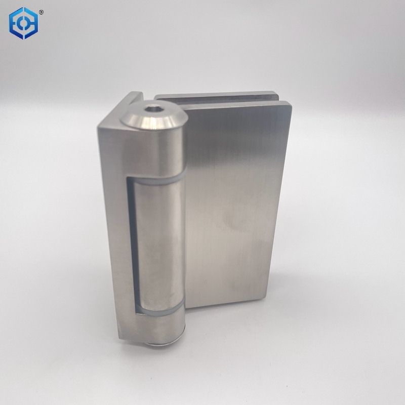 Acero inoxidable de 90 grados de vidrio a la pared Bisagra hidráulica para cercas de piscina de vidrio 