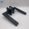 Nuevo diseño Manijas de puerta interior universal de aluminio negro Matt Matt 