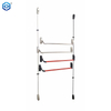 Barra de puerta antipánico comercial Sentry Safety con golpe de acero para puertas de salida