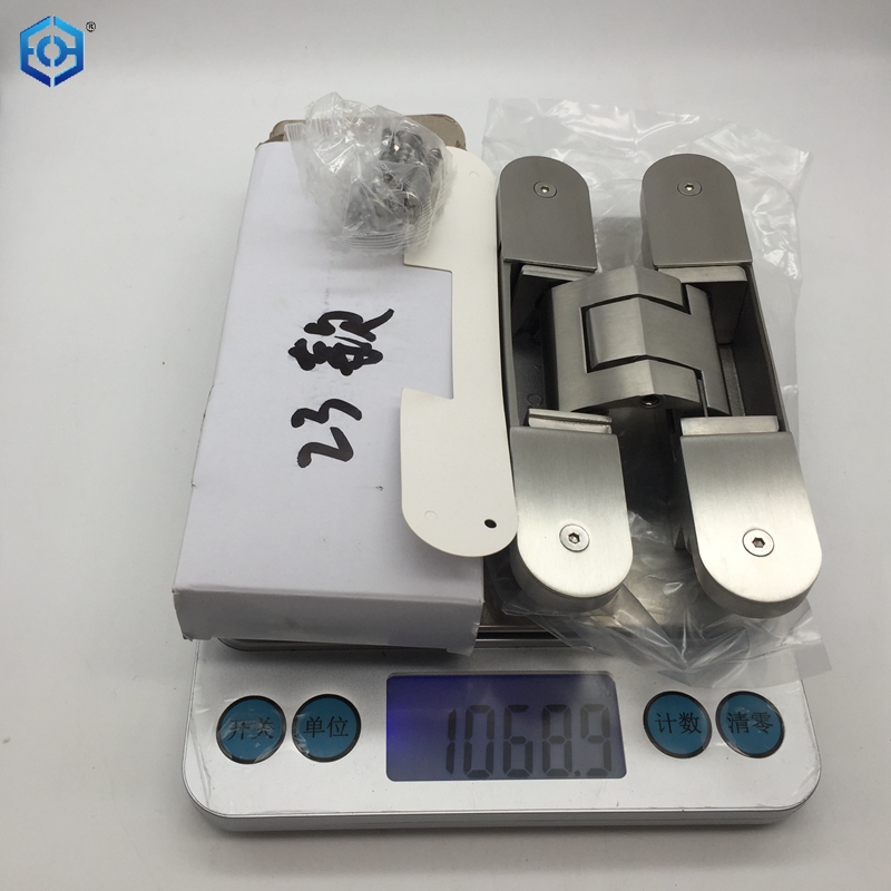 Bisagra a tope de acero inoxidable