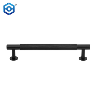 Hardware de la puerta del gabinete de aleación de zinc hardware de hardware de harden negro