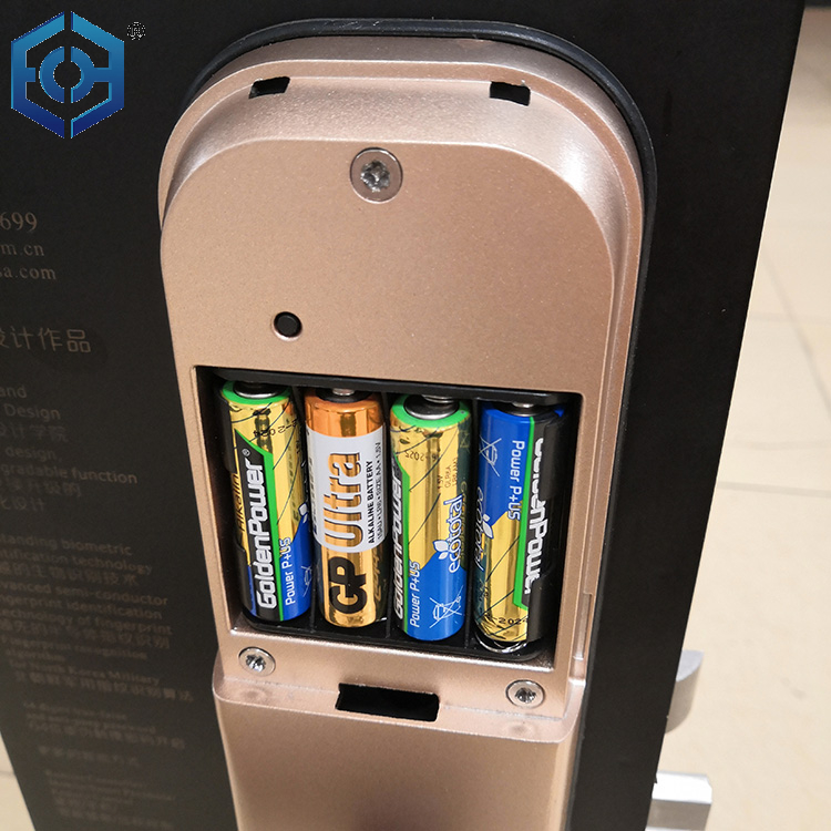 cerradura de puerta con huella digital