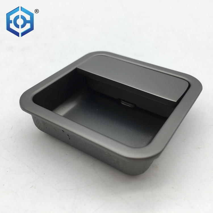 Mango oculto para el armario deslizante.