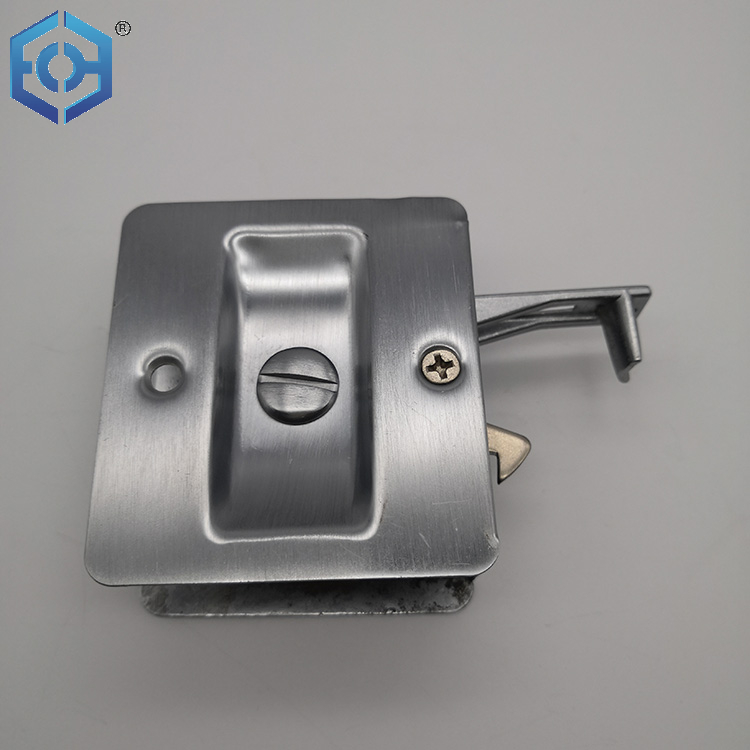 puerta de bolsillo con cerradura