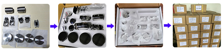 Instalaci&oacute;n de puertas de ducha deslizante Paredes no plomadas