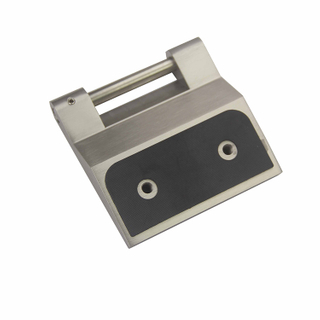Bisagra de puerta de vidrio de acero inoxidable de 180 grados de vidrio a vidrio plano