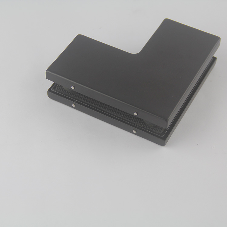 Accesorios de parche superior de puerta de vidrio