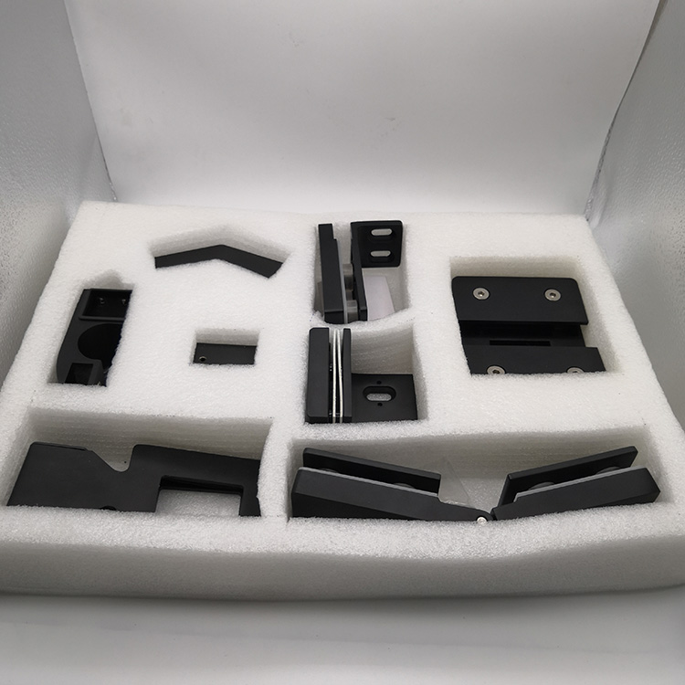 Bisagra de puerta de acero inoxidable negro mate