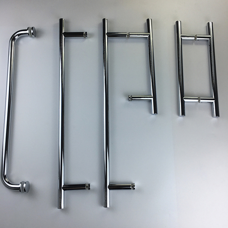 Tirador De Puerta De Vidrio Modelo "H" ø 38mm Acero Inoxidable - Fastem Glass