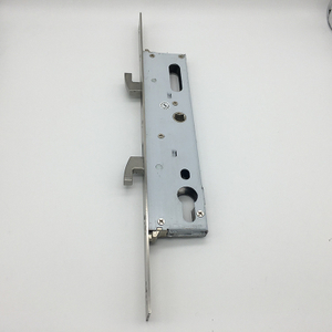 Cerradura de mortaja de puerta corrediza con gancho doble de acero inoxidable para puerta con marco de aluminio 