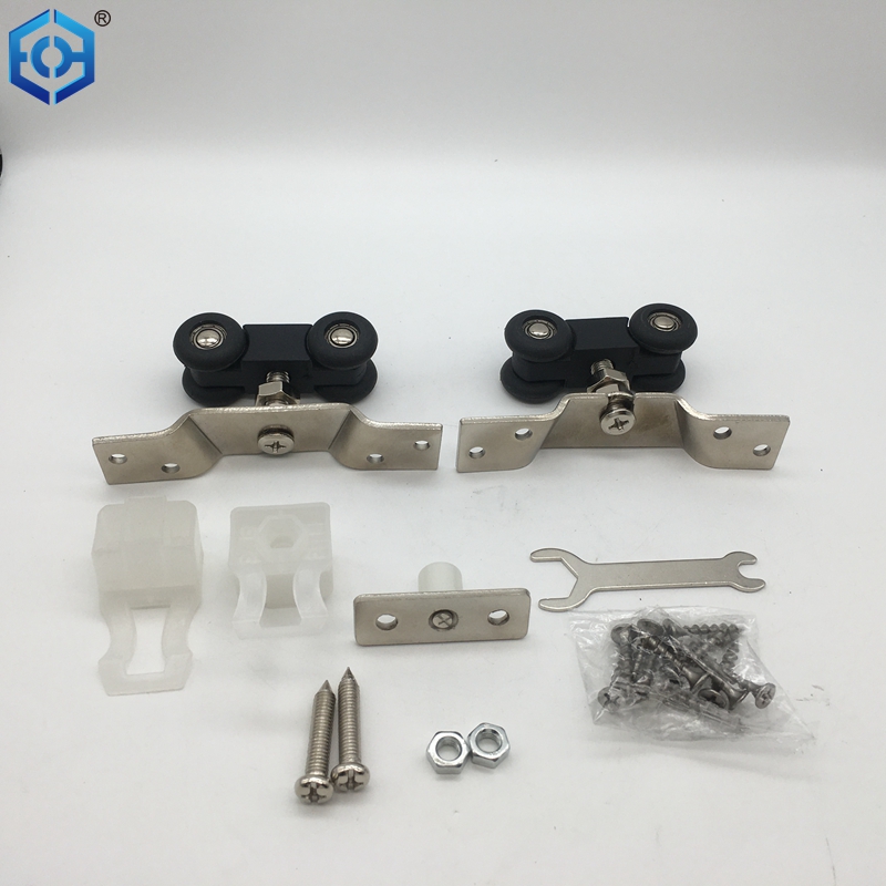 cobertizo rodillos de puerta corredizo