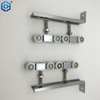 Rodillos de puerta de servicio pesado para puertas correderas Raras de aluminio de ruedas de polea para el patio de baño de baño