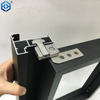 Pulpe de pivote de puerta de estilo de aluminio para puerta de pivote para puerta de marco de aluminio