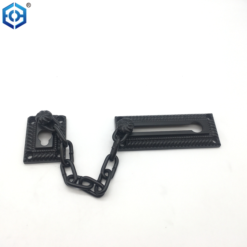 cadena de puertas negras