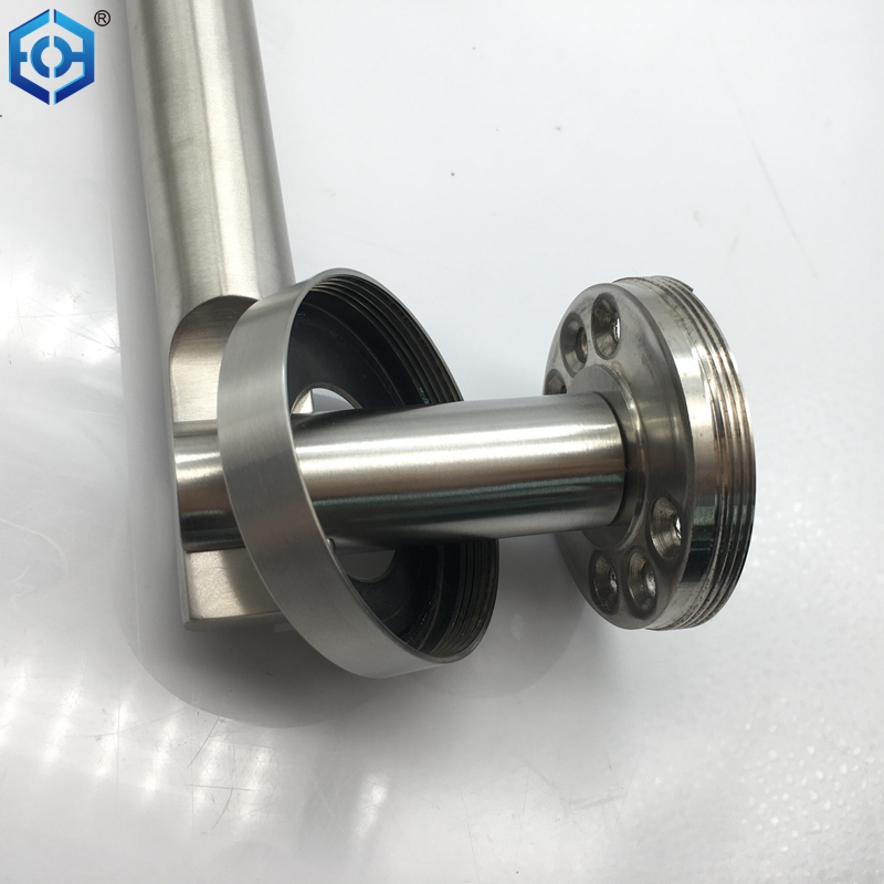 mango de la puerta de n&iacute;quel