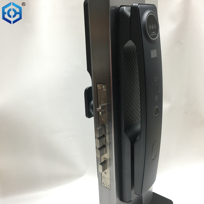 Reconocimiento de la cara cerradura de la puerta de entrada