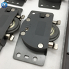 Puerta corredera de vestuario buffer buceador suave mecanismos de cierre muebles accesorios de hardware