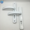 Manija de puerta plana estrecha astilla blanca de doble lado UPVC 85 mm de la puerta de la puerta interior de la puerta.