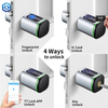 Smart Electronic Door Lock Cylinder Core Huellae TT App Keys IC Tarjeta IC Desbloqueo
