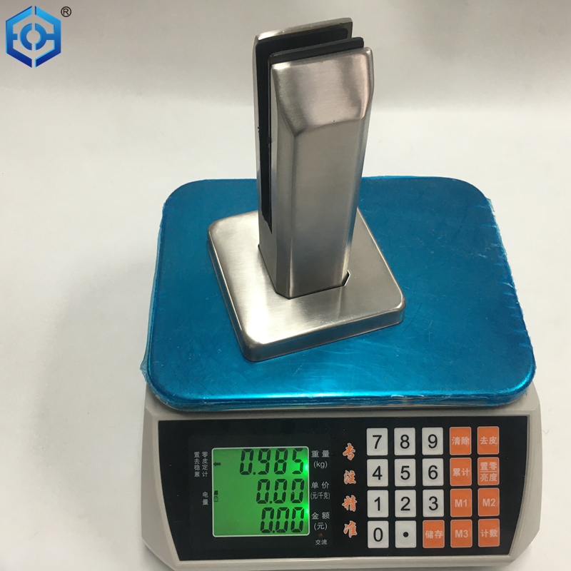 espiga de balaustrada de vidrio