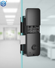 Smart Glass Door Lock Bluetooth Wifi Contraseña de huellas digitales de huellas digitales
