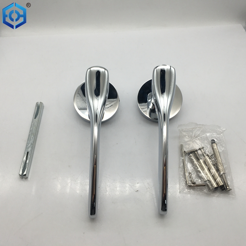 Entrada principal decoración interior de la puerta de la aleación de la puerta de aleación de zinc cerradura