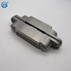 Acero inoxidable 304 3D Ajuste de la bisagra invisible oculta para la puerta de madera