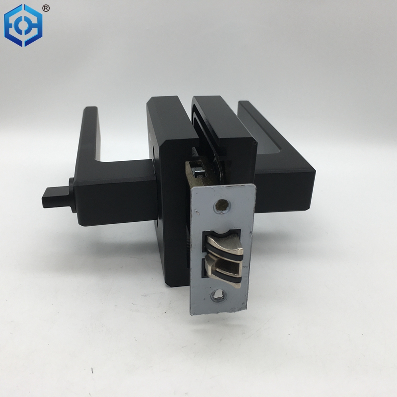 Manija de puerta negra kwikset