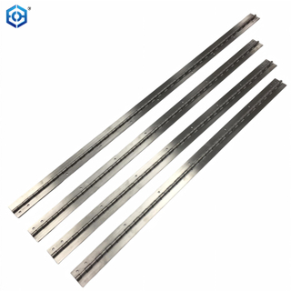 Bisagras de piano de acero inoxidable pulido de alta resistencia para caja de almacenamiento de gabinetes de barcos