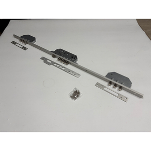 Cerradura de embutir multipunto estilo europeo 3, cuerpo de seguridad de puerta de acero sin llave para puertas de madera, respaldo de 50mm
