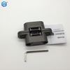 Bisagra de puerta oculta gris de acero inoxidable con cierre suave ajustable 3D moderna para puertas de madera Capacidad de 100 kg Ángulo de apertura de 180 2 mm