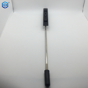 Hardware de puerta de aluminio con apertura de pestillo doble, perno rasante resistente