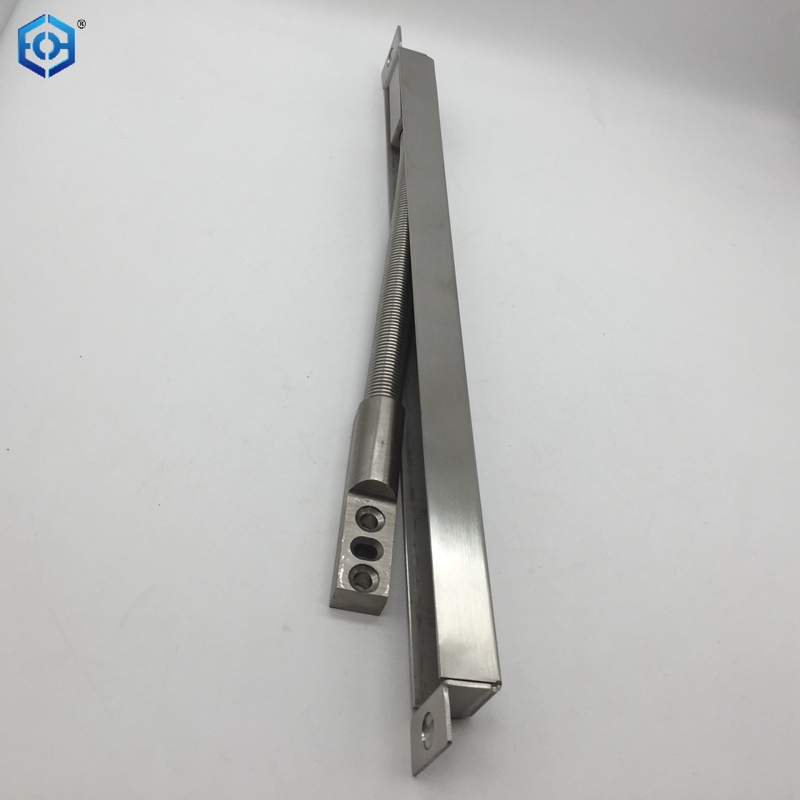 Bucle de puerta oculto para montaje de cable flexible entre la puerta y el marco de la puerta