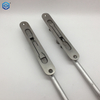Cerradura de perno deslizante resistente oculta de acero inoxidable plateado con varilla de aluminio