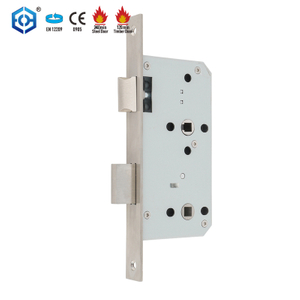 CLAIL DE PUERTA DE MORTISE DE PRIVACIÓN CERTIFICADA CE con cerrojo para la puerta del baño