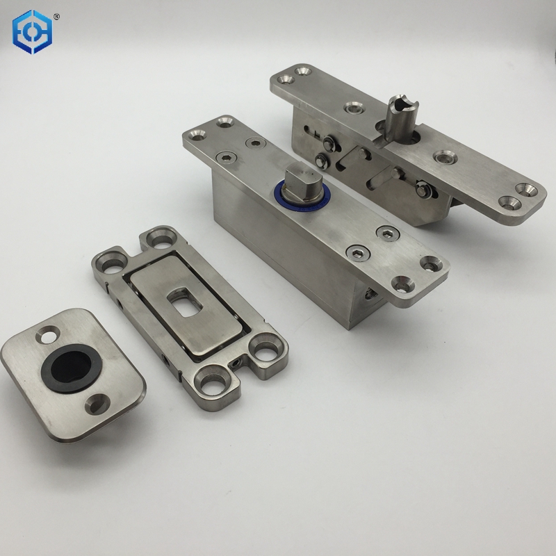 Bisagras pivotantes resistentes de acero inoxidable de 500 kg para puertas de tamaño completo