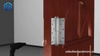 Bisagra hidráulica de aluminio multifunción para puerta de madera