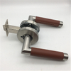 Tubo de acero inoxidable coser combinados manijas de la palanca de cuero